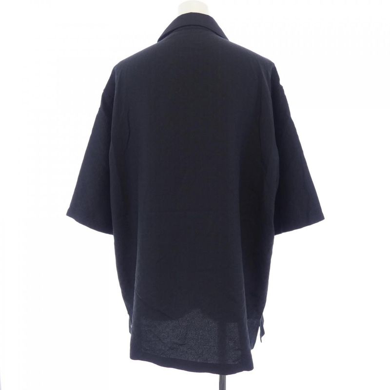 Louis Vuitton Mini Monogram Silk-blend Short Sleeve Shirt Hps51wzo6 S/S Shirt