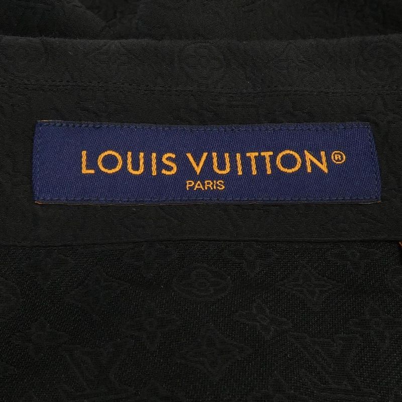 Louis Vuitton Mini Monogram Silk-blend Short Sleeve Shirt Hps51wzo6 S/S Shirt