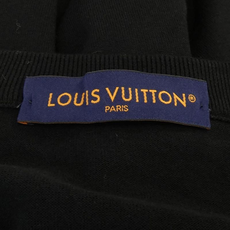 Louis Vuitton Signature Short Sleeve Cotton Crewneck Hrn47wz34 Knit