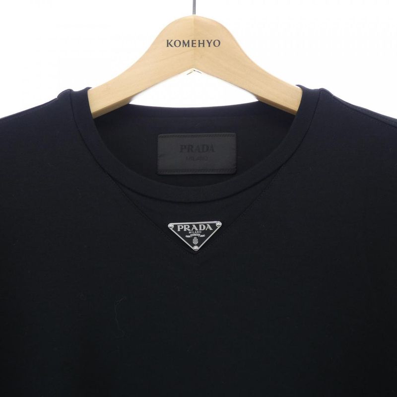 Prada Triangle Logo Ujn861 S232 240 T-shirt