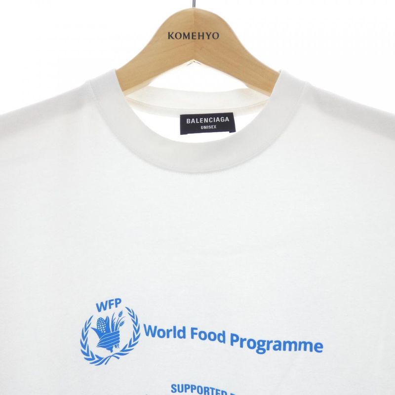 Balenciaga World FOOD Programme 612966 Tmvl2 Unisex T-shirt