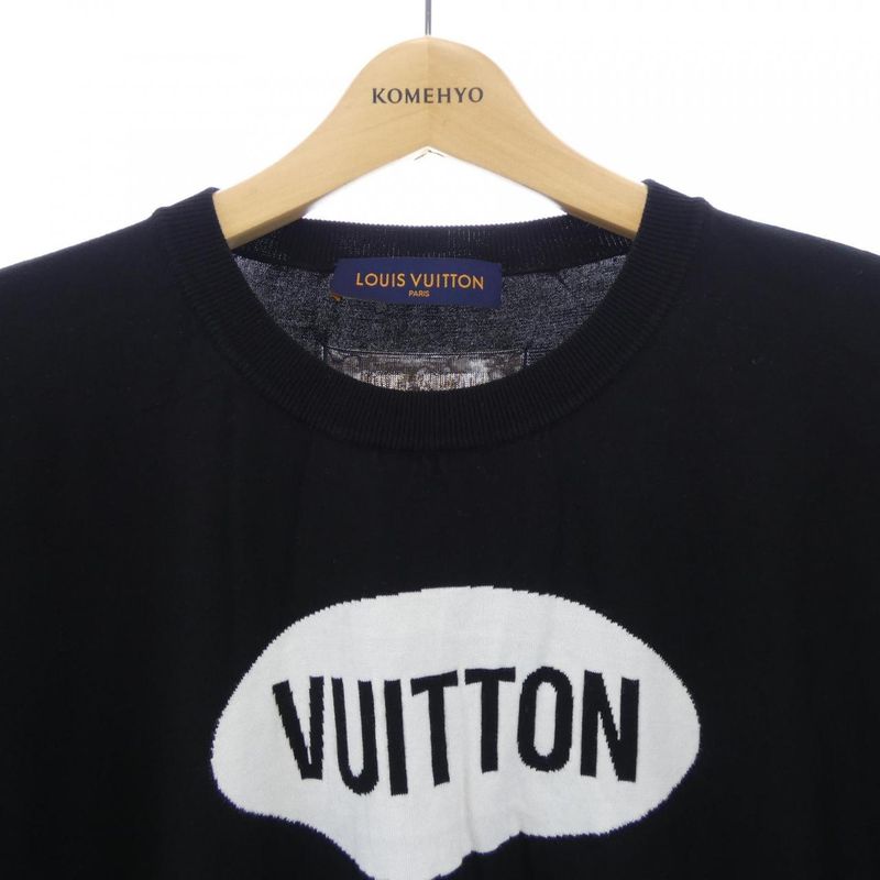 Louis Vuitton Intarsia Jacquard Crewneck Hmn81wjs5 Knit
