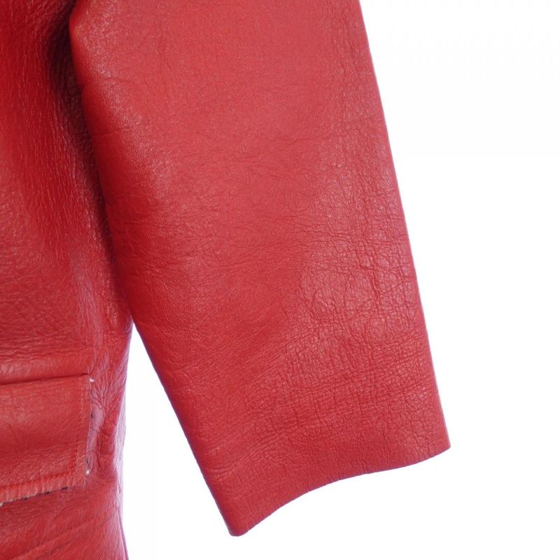 Chanel P45898c00209 Leather Coat