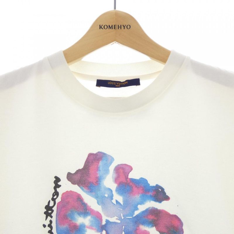 Louis Vuitton Printed Flower Drop Hmy10wi04 T-shirt
