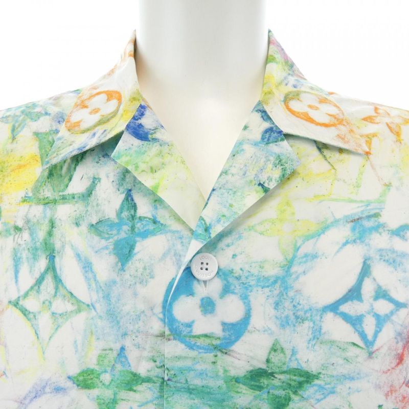 Louis Vuitton Pastel Monogram Hks18wzkj S/S Shirt