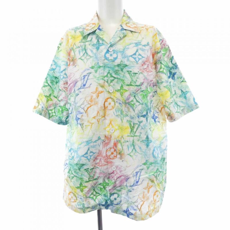 Louis Vuitton Pastel Monogram Hks18wzkj S/S Shirt