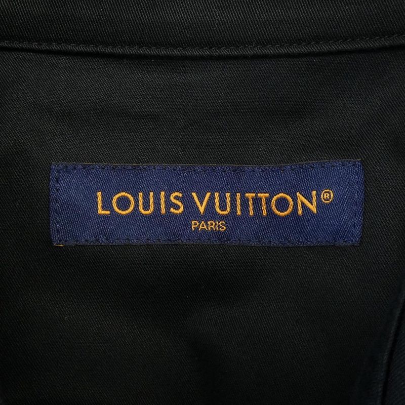 Louis Vuitton Flocked Casual Cotton Over Shirt Hqb45wfug Jacket