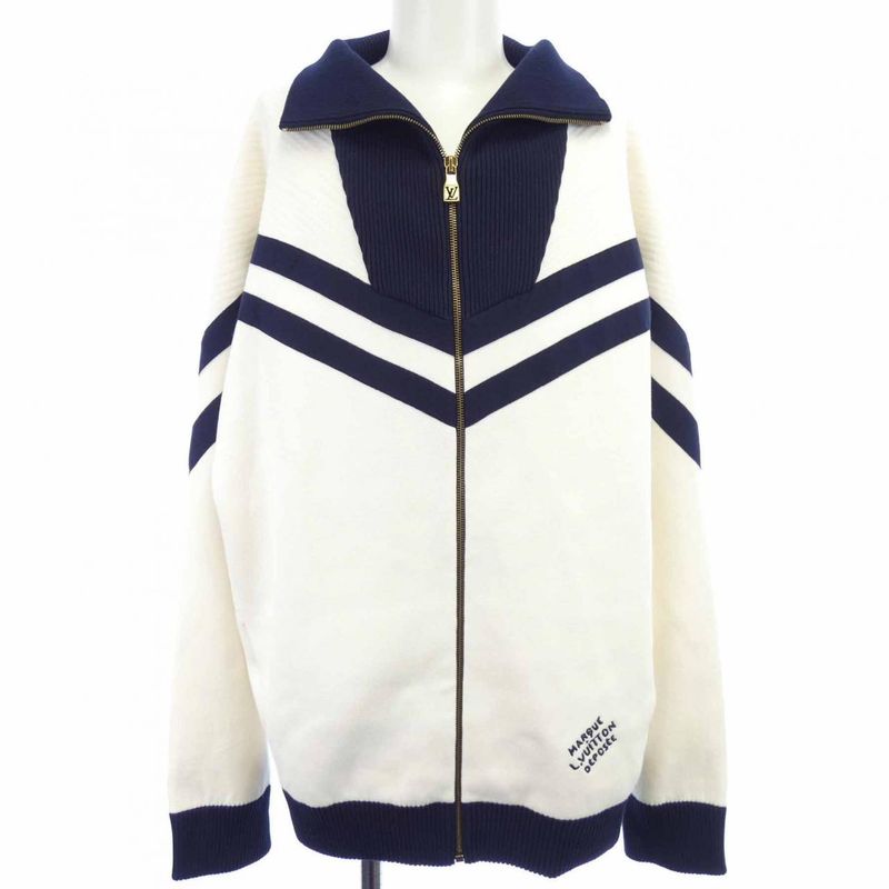 Louis Vuitton Knit Cotton Sailor Blouson Hrn12wz34 Cardigan