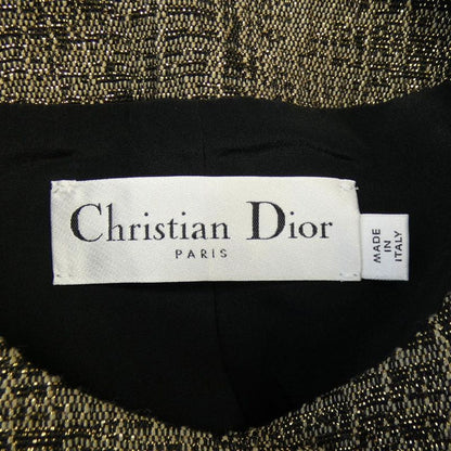 Christian DIOR CD Button 421v54a5450 Collarless Jacket