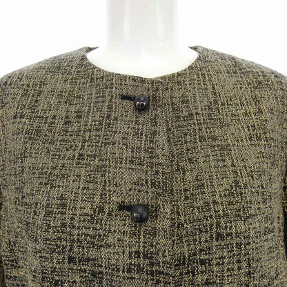 Christian DIOR CD Button 421v54a5450 Collarless Jacket