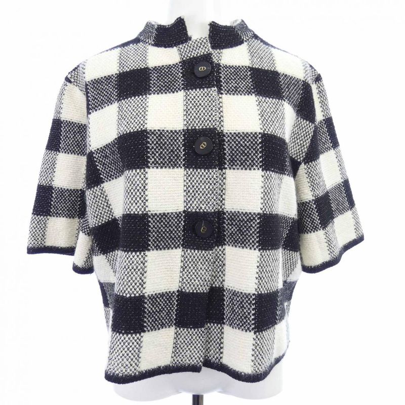 Christian DIOR Cropped Jacket 344v10am214 Jacket