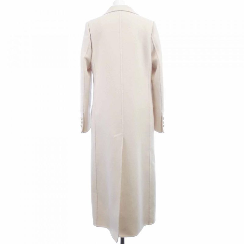 Fendi Double Breasted Long Coat FF Motif Lining Ff8947 A5HD Coat
