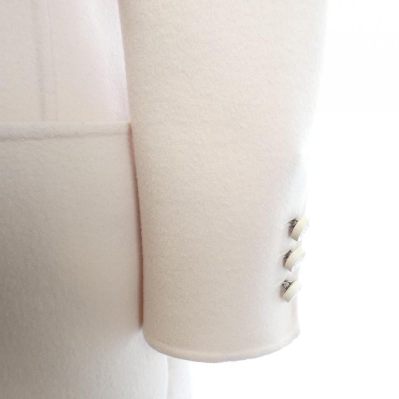 Fendi Double Breasted Long Coat FF Motif Lining Ff8947 A5HD Coat