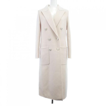 Fendi Double Breasted Long Coat FF Motif Lining Ff8947 A5HD Coat