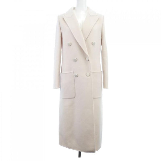Fendi Double Breasted Long Coat FF Motif Lining Ff8947 A5HD Coat