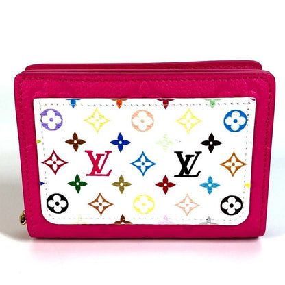 Louis Vuitton Bifold Wallet Portefeuille-cles À M14140 Monogram Multicolor