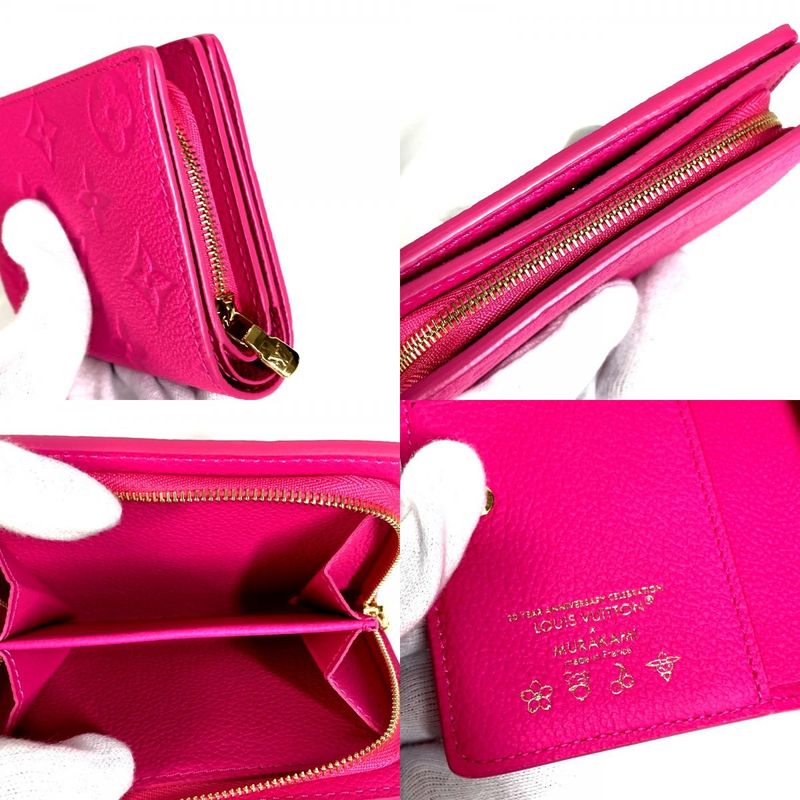 Louis Vuitton Bifold Wallet Portefeuille-cles À M14140 Monogram Multicolor