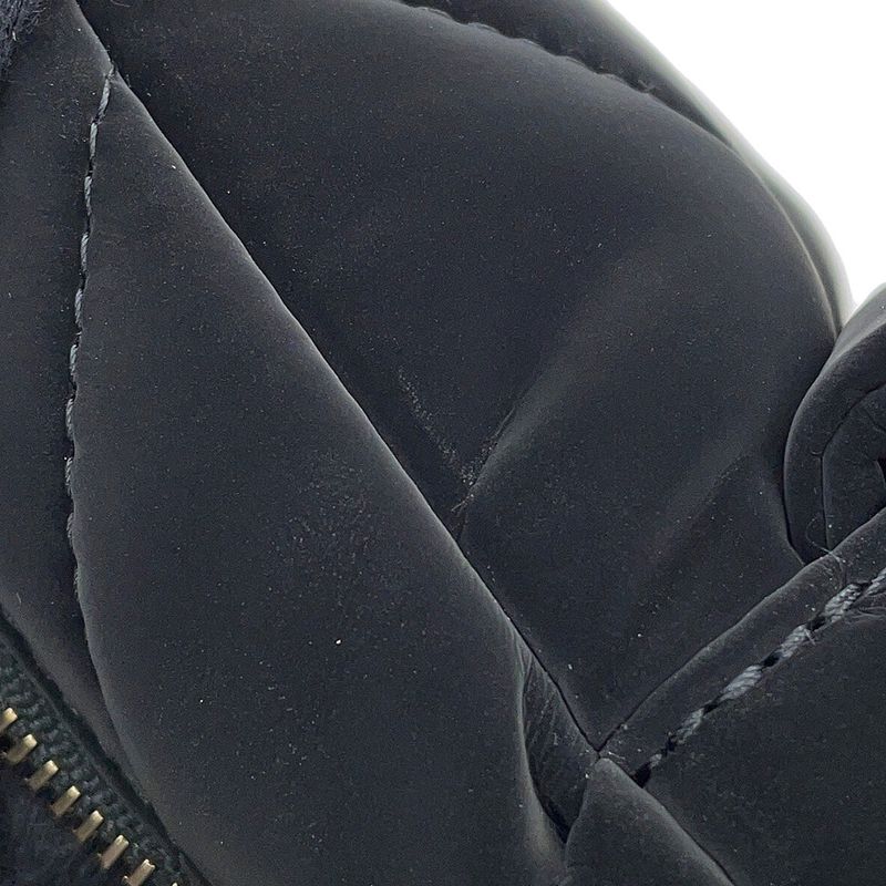 Chanel Backpack Quilted CC Logo Velvet Effect