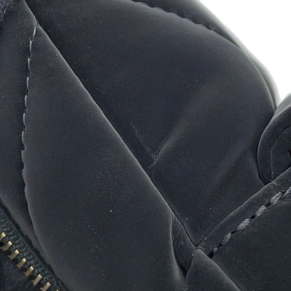 Chanel Backpack Quilted CC Logo Velvet Effect