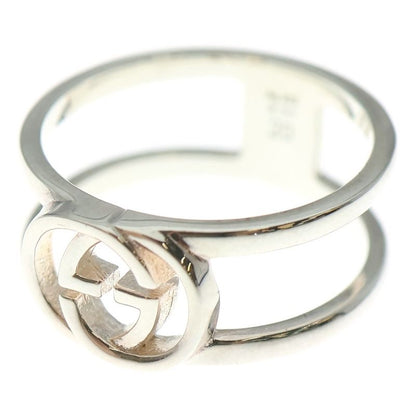 Gucci Interlocking G Wide Ring Silver