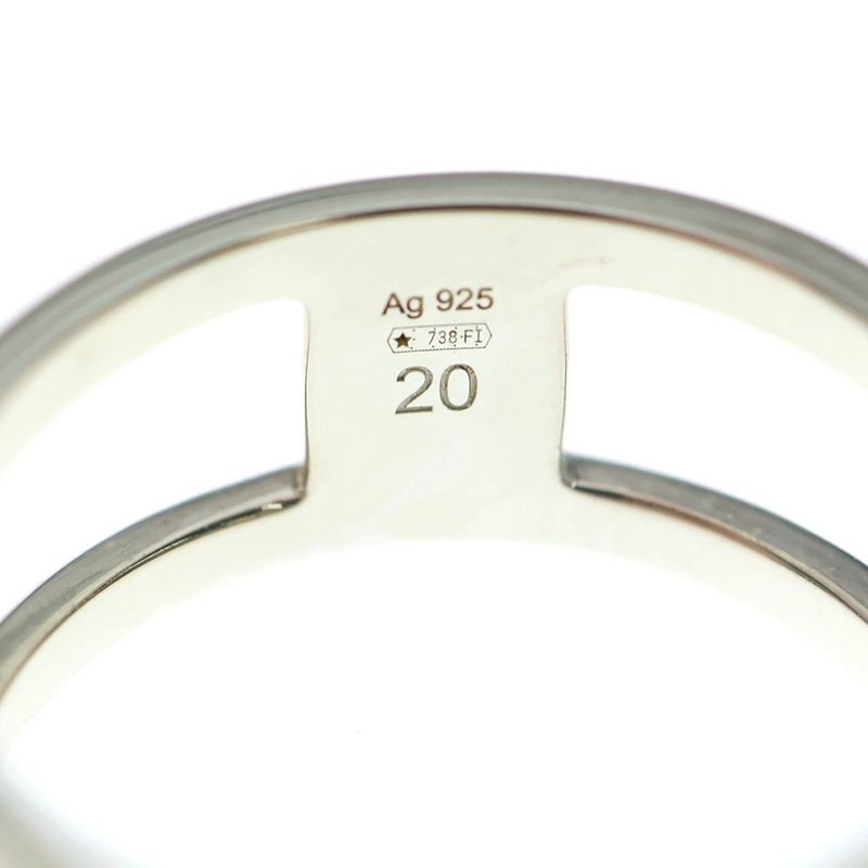 Gucci Interlocking G Wide Ring Silver