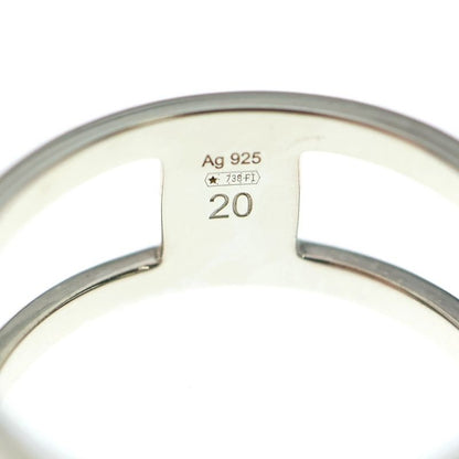 Gucci Interlocking G Wide Ring Silver