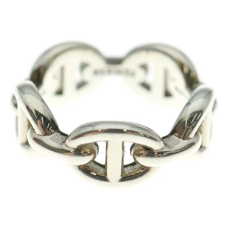 Hermes Chaine D'ancre Ancienne PM Ring Silver