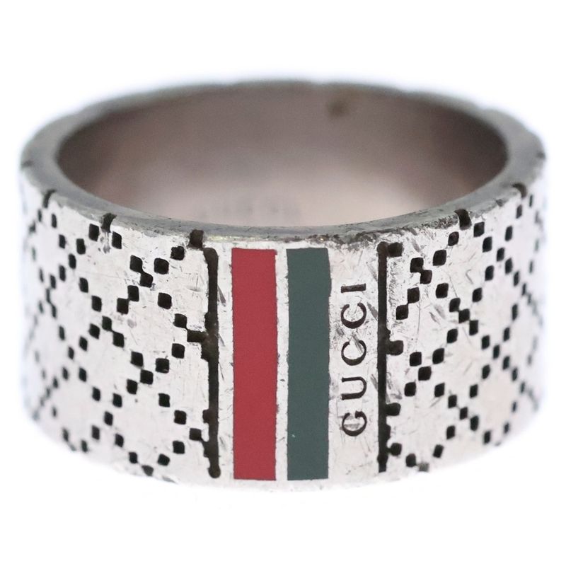 Gucci Diamantissima Sherry Line Ring Silver
