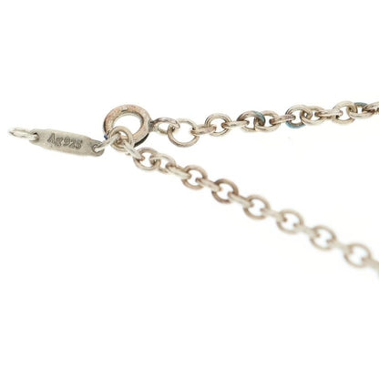 Tiffany & Co Logo Plate Necklace Chain In Silver