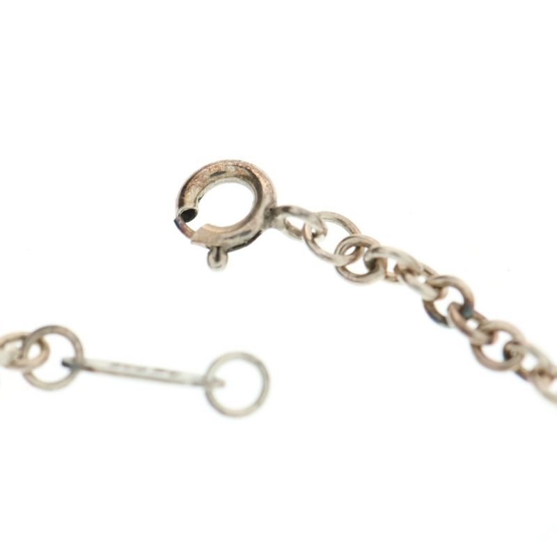 Tiffany & Co Logo Plate Necklace Chain In Silver