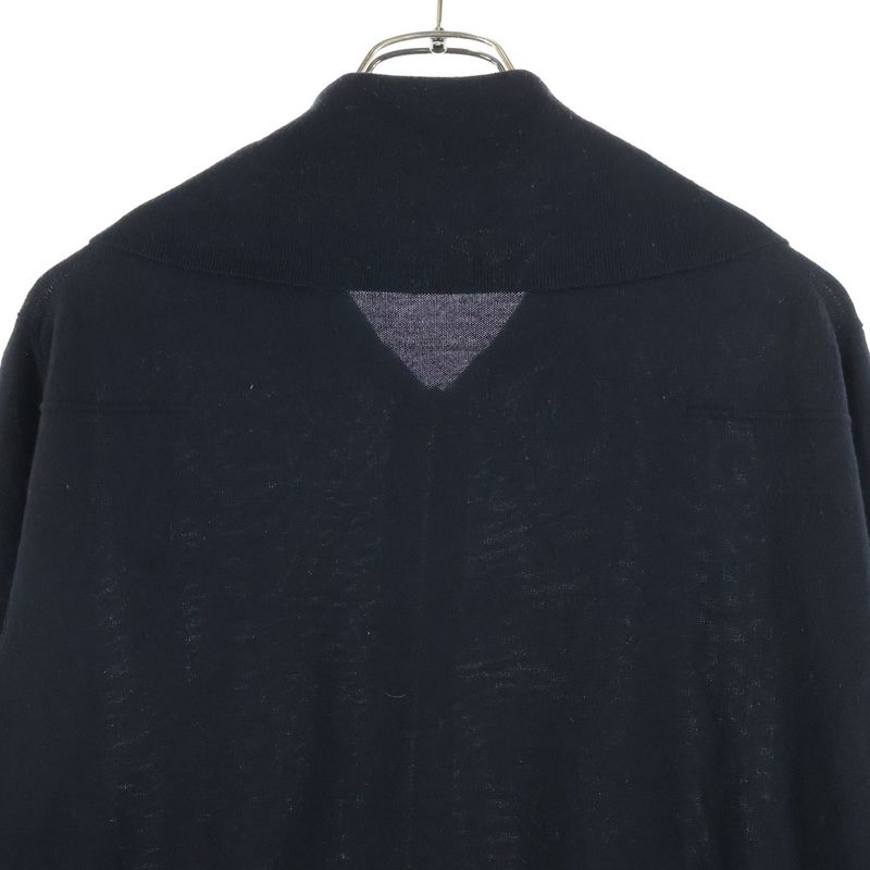 Dior Homme High Neck Zip Cardigan Black 003m217bt100