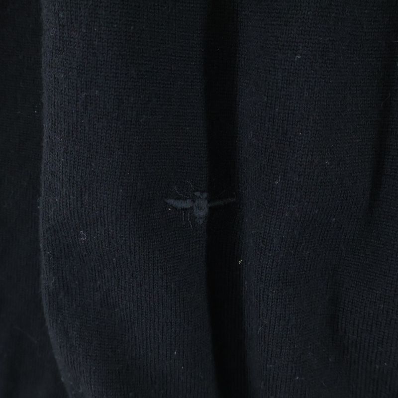 Dior Homme High Neck Zip Cardigan Black 003m217bt100