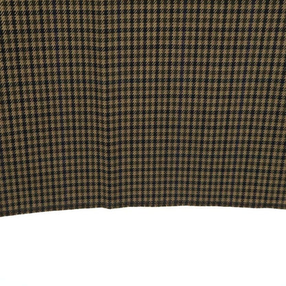 Celine Check Wool Bootcut Long Pants Brown 2p613871h