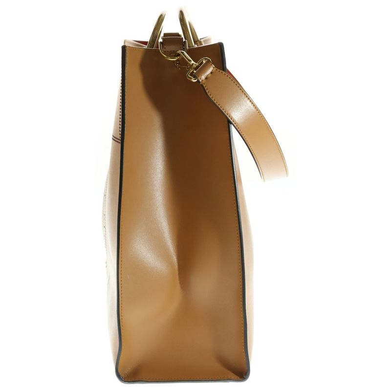 Fendi Runaway Shopper 8bh360 Runaway Shopper Perforated Leather 2way Tote