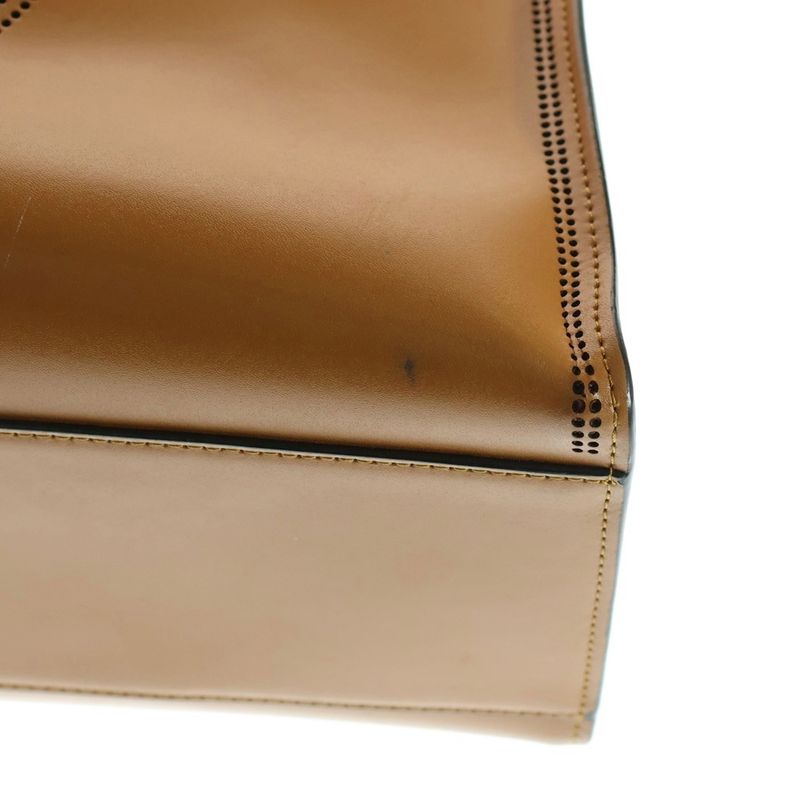 Fendi Runaway Shopper 8bh360 Runaway Shopper Perforated Leather 2way Tote