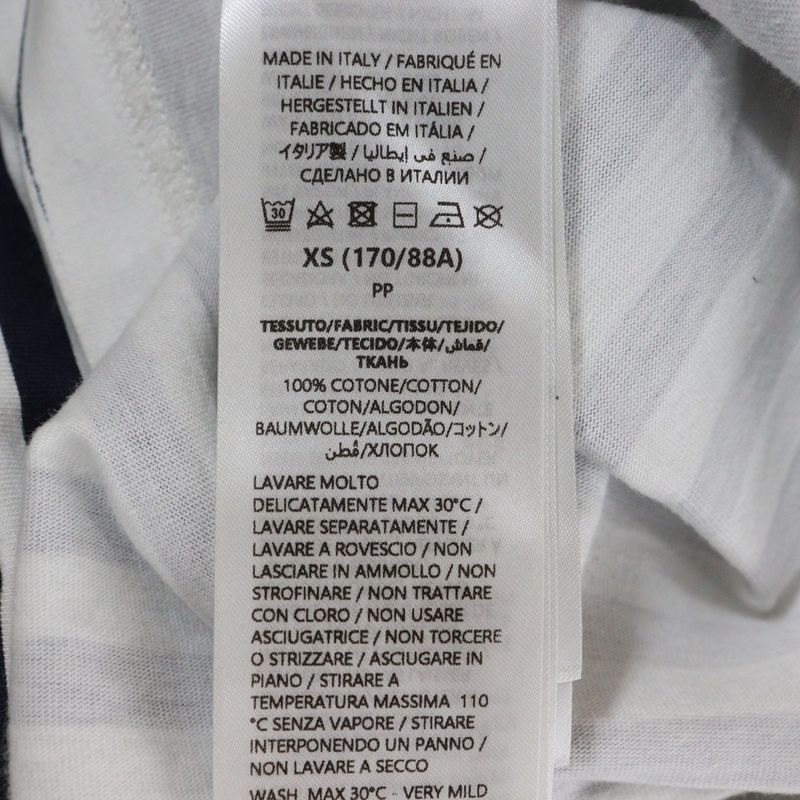 Gucci Logo-printed Striped Crew-neck Short-sleeved T-shirt Cut And Sewn