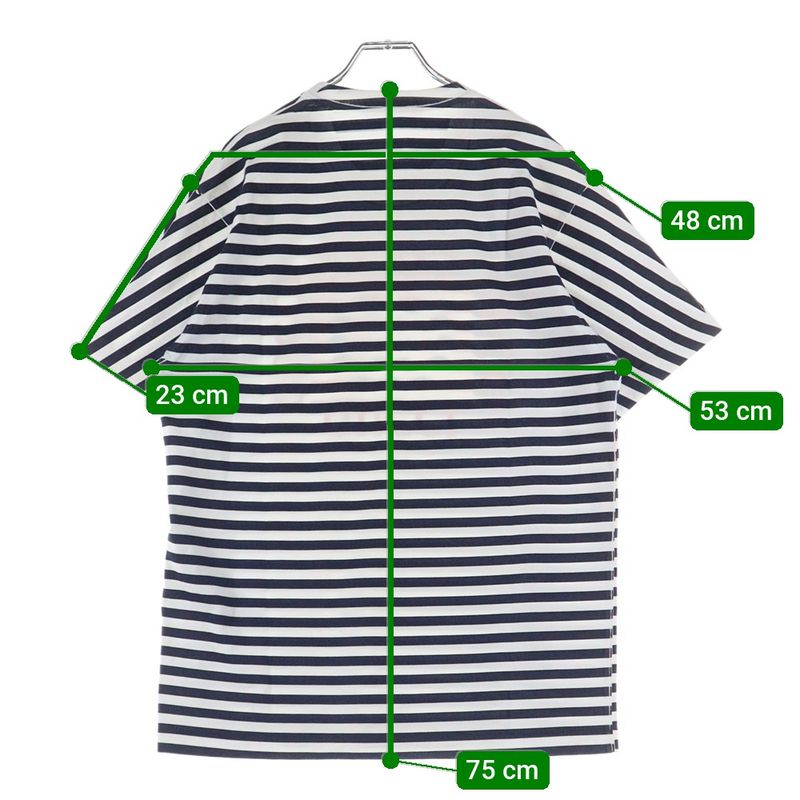 Gucci Logo-printed Striped Crew-neck Short-sleeved T-shirt Cut And Sewn