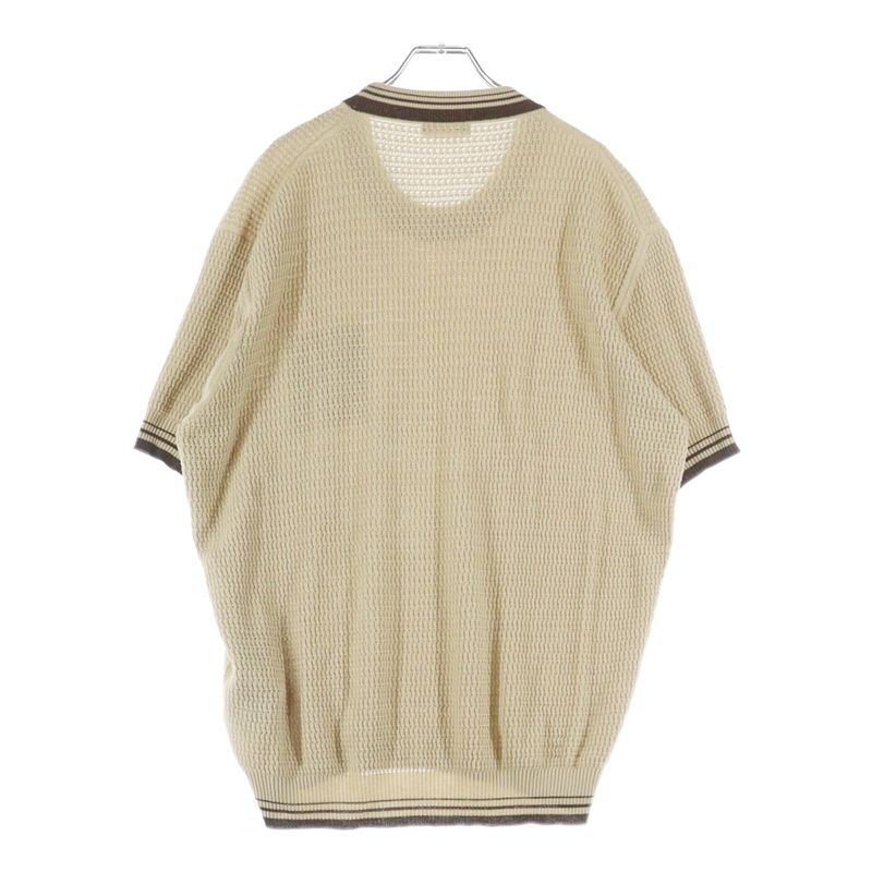 Prada 23SS Waffle Cut And Sewn Waffle With Logo Embroidered Pockets Brown Umb758