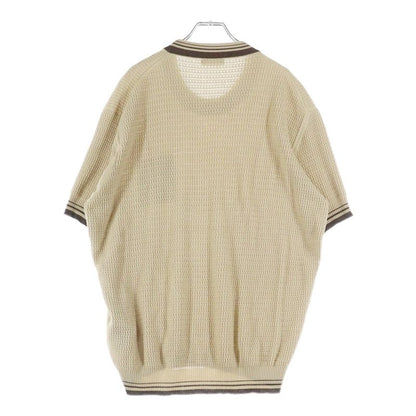 Prada 23SS Waffle Cut And Sewn Waffle With Logo Embroidered Pockets Brown Umb758