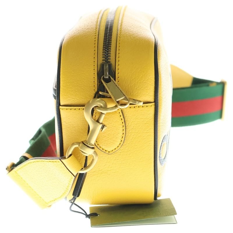 Gucci × Adidas Shoulder Bag Adidas Logo Shoulder Bag Yellow 702427