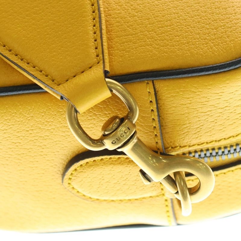 Gucci × Adidas Shoulder Bag Adidas Logo Shoulder Bag Yellow 702427