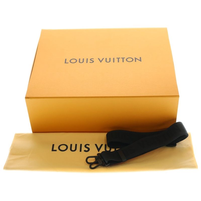 Louis Vuitton LV Aerogram Takeoff Briefcase 2WAY Bag Handbag Shoulder Bag Black