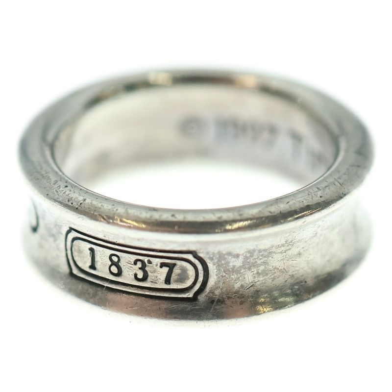 Tiffany & Co 1837 Narrow Ring Silver