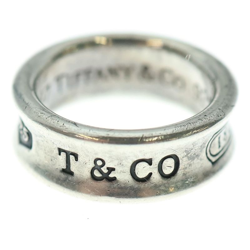 Tiffany & Co 1837 Narrow Ring Silver