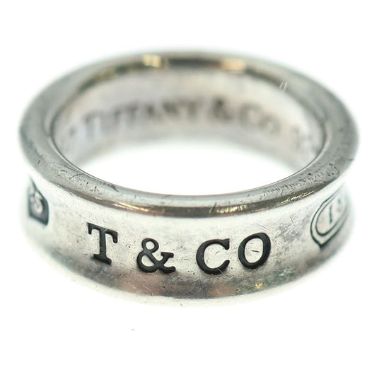 Tiffany & Co 1837 Narrow Ring Silver
