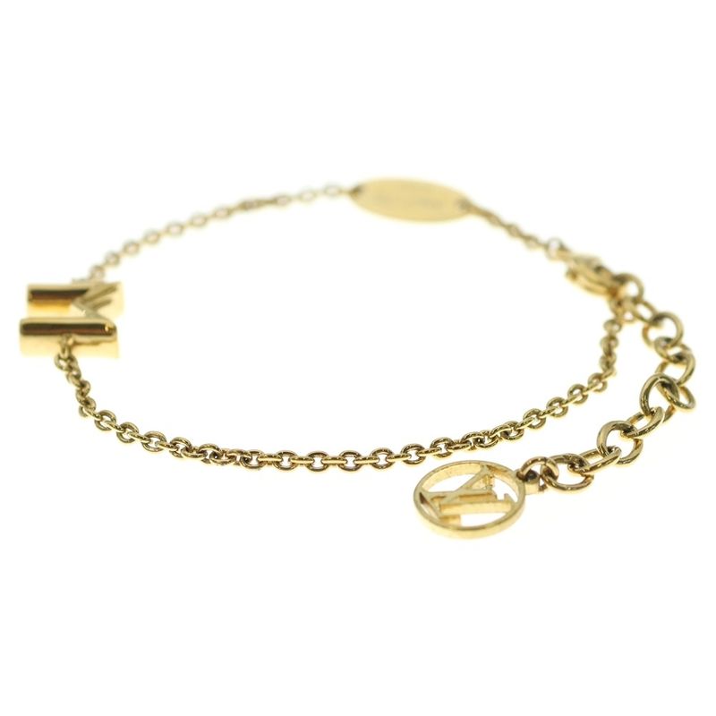 Louis Vuitton Lv&me M Bracelet Chain Gold GP M67170