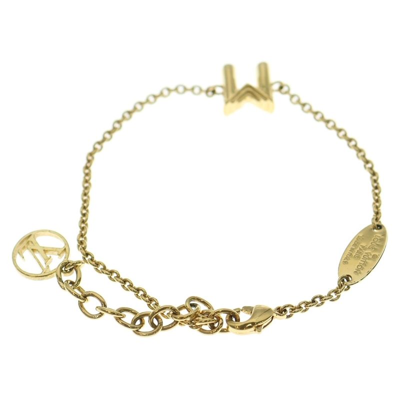 Louis Vuitton Lv&me M Bracelet Chain Gold GP M67170