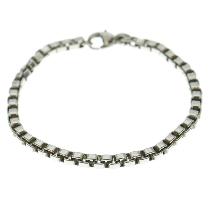 Tiffany & Co Venetian Chain Bracelet 925 Silver