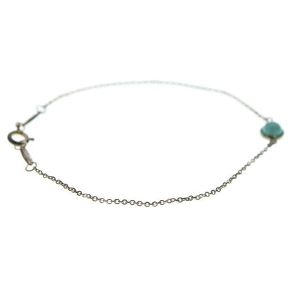 Tiffany & Co By-the-yard Turquoise Bracelet Chain Silver Ag925
