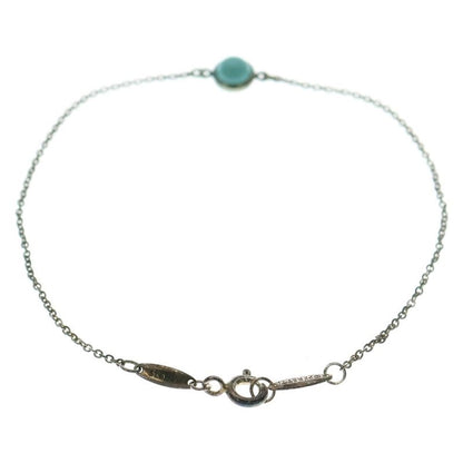 Tiffany & Co By-the-yard Turquoise Bracelet Chain Silver Ag925